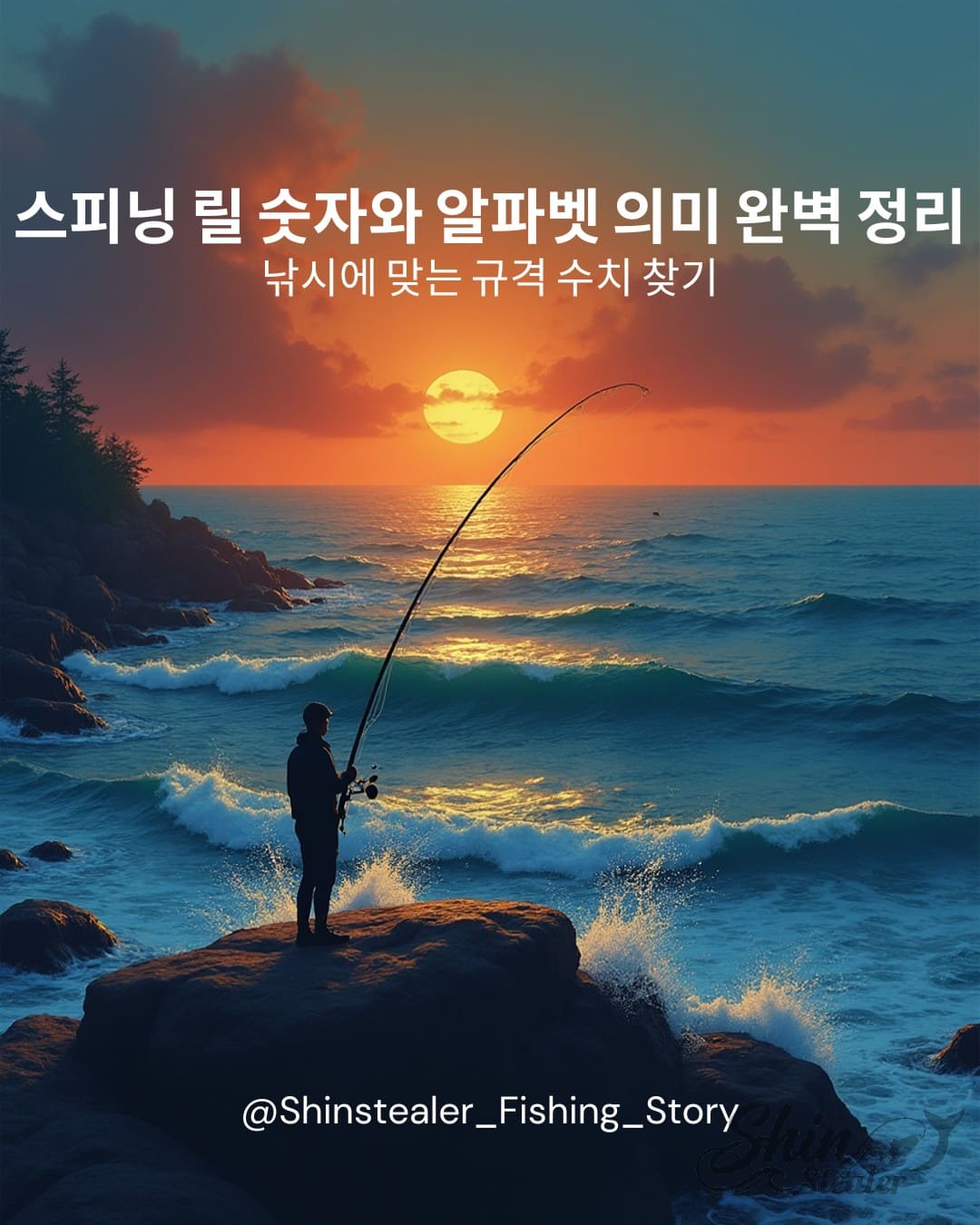 스피닝 릴 숫자 사이즈 및 알파벳 의미 규격 수치 가이드 메인 이미지